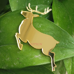 Factory Custom Laser Cut PMMA Mirror Letter Gold <strong>Color</strong> <strong>Acrylic</strong> Cutting - Product Image 2