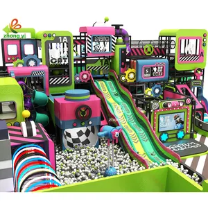 Slide Theme Indoor Playground Softplay Equipment Parque infantil interior para niños de zhongyi amusement