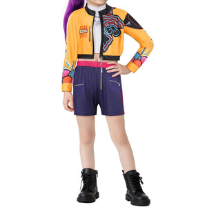 2025 Anime Kpop Demon <strong>Hunter</strong> 3D Print Cosplay Costume Rumi Zoey Mira Cosplay Girls Style Kids Play Role Costumes - Product Image 4