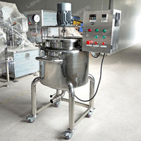 Meilleur équipement de mélange de liquides chauffé à la vapeur avec homogénéisateur et pompe pour la fabrication de savon liquide, en acier inoxydable, haute capacité