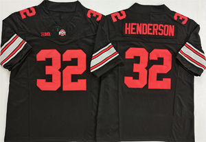 Camisetas de fútbol americano universitario corto 2025 para Ohio State con 18 # HOWARD 2 # EGBUKA 0 # SMITH 33 # SAWYER 1 # JUDKINS - Product Image 5