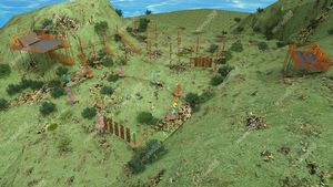 Zip Line & Rope 코스 패키지 어드벤처 파크용 친환경 내구성 맞춤형 야외 명소 - Product Image 3