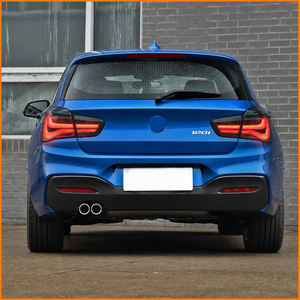 Feux arrière LED séquentiels fumés style LCI pour <span class=keywords><strong>BMW</strong></span> Série <span class=keywords><strong>1</strong></span> F20 F21 2015-2019, clignotants dynamiques, sans erreur, Plug and Play - Product Image 3