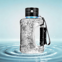 Bouilloire de Sport aquatique à hydrogène moléculaire Dupont Ion de grande capacité en titane alcalin portable 1.5L