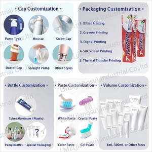 Produttore OEM all'ingrosso di dentifrici personalizzati senza fluoro al carbone di bambù, sbiancanti e <span class=keywords><strong>per</strong></span> denti sensibili - Product Image 3