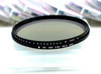 Filtre ND Variable de Haute Qualité et Durable, Réglable ND2-ND400, Filtre à Densité Neutre pour Appareils Photo Reflex Numériques, Plusieurs Tailles Disponibles