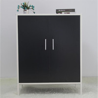 Armoire de rangement de chevet de style simple et moderne, table de salon, chambre à coucher, meubles de maison, structure démontable