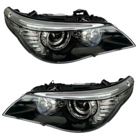 Faros Delanteros de Xenón AFS Remanufacturados OEM para BMW Serie 5 E60 2007-2010, Conjunto de Lámparas Izquierda y Derecha