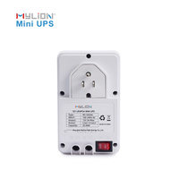 ML1202AC 12V 2A Mini onduleur de secours avec adaptateur secteur et batterie LiFePO4 pour ONT/ONU et utilisation double appareil en large bande