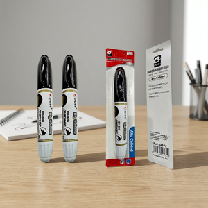Pennarello a punta tonda Dh800 nero, confezione da 12 - Product Image 3