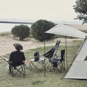 Chaises de camping pliantes en métal, légères et portables, capacité de 150 kg, meubles d'extérieur pour la plage, la pelouse et les sports - Product Image 2