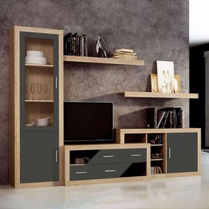 Nuka Versatile 1-Door Low Module Muebles Armarios de sala de estar para uso doméstico - Product Image 3