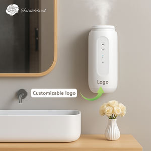 Diffusore di plastica intelligente per nebulizzazione a freddo per olio aromatico 100ML elettrico Wireless per Hotel Plug in diffusore da parete con luce notturna - Product Image 2