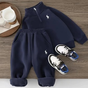 Groothandel Kinderen Plus Sweater Winter Dik Warm 2-delig Set Sportpak - Product Image 4