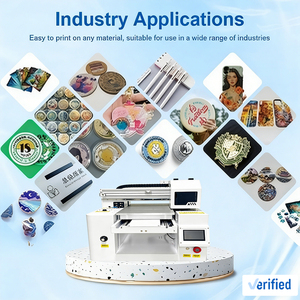 Mesin Printer <span class=keywords><strong>UV</strong></span> Flatbed A3 Inkjet Harga Pabrik untuk Akrilik, Bola Golf, Casing Ponsel, Mesin Cetak yang Cocok untuk Usaha Kecil - Product Image 2