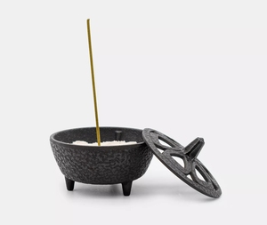 Bâtons d'encens en forme de lotus traditionnels en fonte, porte-bâton bouddhiste <span class=keywords><strong>zen</strong></span> - Product Image 4