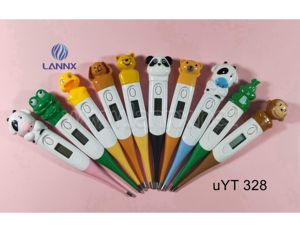 LANNX-termómetro Digital para bebés, uYT 328 OEM, precio bonito, con dibujos animados, axila, resistente al agua, punta Flexible - Product Image 3