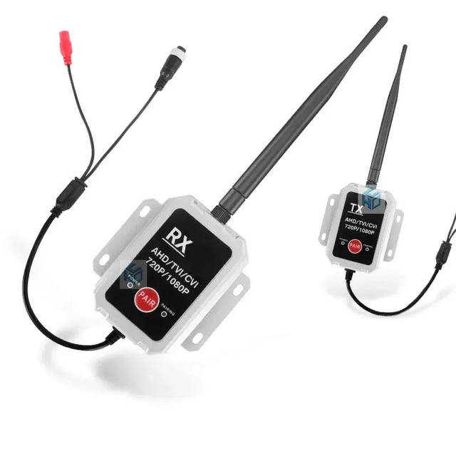 2.4Ghz Waterproof Wireless Receiving & Transmitting Digital Camera Monitor AHD 720P/1080P Transmitter Receiver Video Transceiver