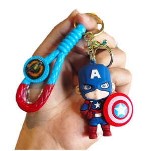 พวงกุญแจซิลิโคน 3 มิติ ลายการ์ตูนน่ารัก สไปเดอร์แมน ด็อกเตอร์สเตรนจ์ ไอรอนแมน จากมาร์เวล - ของขวัญรักษ์โลก - Product Image 4