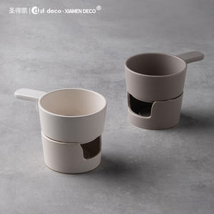 Juego <span class=keywords><strong>de</strong></span> Fondue <span class=keywords><strong>de</strong></span> cocina <span class=keywords><strong>de</strong></span> estilo nórdico con mango, Mini olla caliente para <span class=keywords><strong>mantequilla</strong></span> y queso, venta al por mayor - Product Image 1