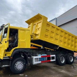 Camion à benne basculante 6x4 8x4 jaune citron rouge vif blanc pur à colorier camion à benne basculante tracteur sinotruk howo camion à benne basculante - Product Image 2