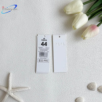 Étiquettes en tissu de coton naturel de qualité supérieure, forme de tag, en toile kraft, directement de l'usine, pour vêtements
