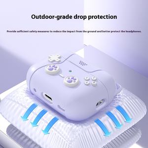 Linda <span class=keywords><strong>segunda</strong></span> generación para <span class=keywords><strong>AirPods</strong></span> <span class=keywords><strong>Pro</strong></span> 2 funda protectora de silicona para auriculares, fundas para auriculares para Apple - Product Image 4