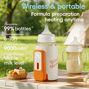 Calentador de Biberones para Recién Nacidos con Pantalla, USB, Multifuncional, para Biberones de 8000 mAh, Gran Venta - Product Image 6