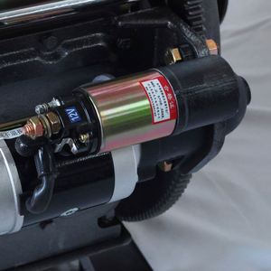 Moteur diesel monocylindre 4 temps à démarrage électrique Aokai ZS1100M 22 CV Euro 3 avec roulement central pour équipement agricole - Product Image 4