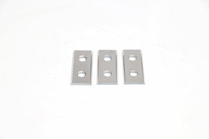 30*12*1.5mm 35° Anti-Chipping Dual-Hole Carbide Woodworking Blade - Burr-Free Smooth Cuts for Wood <b>Planers</b> - Product Image 5