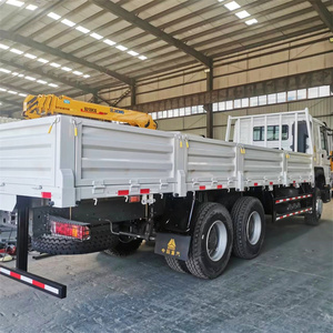 ใหม่หรือใช้จีน HOWO 4x2 6x4 8 10 20T รถบรรทุกสินค้าออกแบบรถตู้รั้วกล่องสินค้า - Product Image 6