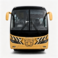 Autocar diesel TENGLONG 10,5 m 45 places Boîte de vitesses FAST Moteur Cummins Euro 3 avec USB