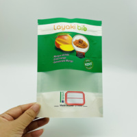 Op maat gemaakte glanzende bedrukte hitteverzegelbare hersluitbare ziplock stand-up pouch, vochtbestendig voor PE-gelamineerde notenverpakking voor voedselopslag