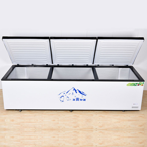 Congélateur <span class=keywords><strong>coffre</strong></span> commercial Rebirth ETL, congélateur compact polyvalent à dessus plein, 65 pouces de large, 18 pieds cubes Pieds Porte pleine avec paniers de rangement - Product Image 4