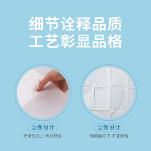 Couvre-siège de toilette jetable soluble dans l'eau, emballé individuellement, format voyage, en papier blanc - Product Image 4