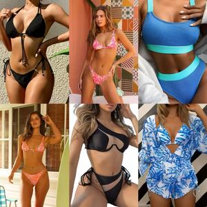 Traje de Bikini personalizado para chicas jóvenes, traje de baño de talla grande, traje de baño con control de barriga, trajes de baño sexis para mujeres - Product Image 1