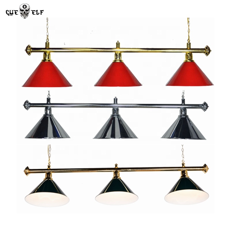 Cueelf Прямая поставка с завода, легкий бильярдный свет, дешевые красивые одобренные ce & u металлические настольные светильники