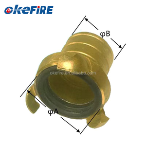 Okefire Gost Loại Brass ROTTA Ống Nối - Product Image 3