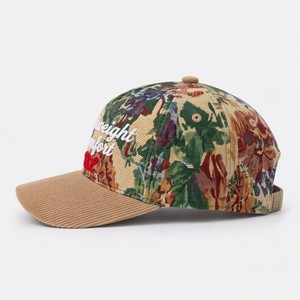 Wholesale Custom Logo Embroidered 5-Panel Sporty Camp <b>Cap</b> Breathable <b>Waterproof</b> Corduroy Sports <b>Caps</b> - Product Image 4