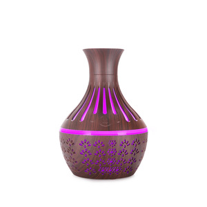 Humidificador con Diseño de Madera, 300 ml, Alimentación USB, Control Táctil, Temporizador, Modelo para Hogar y Escritorio - Product Image 2