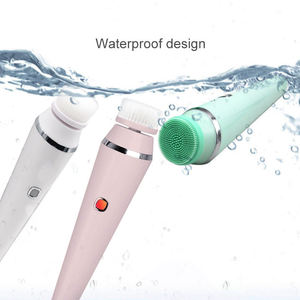 Mini cepillo eléctrico de limpieza facial de silicona Spa Sonic Ultrasónico Cepillo de limpieza facial de silicona Cepillo facial - Product Image 5