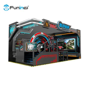 Funin Vr 6D peralatan bioskop terbang kursi untuk film bioskop Simulator Game In Track 4D 5D Vr mesin bioskop taman dalam ruangan