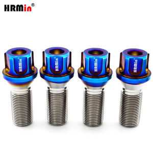 Nouveau <span class=keywords><strong>boulon</strong></span> de roue à siège conique en titane de qualité 5, 10.9, M14*1.25, <span class=keywords><strong>antivol</strong></span>, revêtement PVD, pour MINI Rolls-Royce - Product Image 6