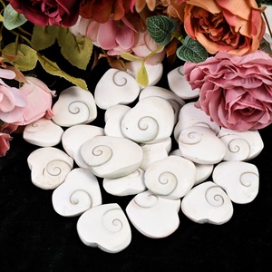 Wholesale Natural Shiva <b>Shell</b> Fossil Gemstone Crystal Crafts Heart for Home Decoration - Product Image 1