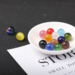 All'ingrosso una varietà di palline rotonde colorate occhi di gatto senza fori <span class=keywords><strong>pietre</strong></span> originali per l'arredamento della casa o <span class=keywords><strong>le</strong></span> caratteristiche del giardino - Product Image 2