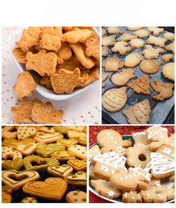 Kits de découpoirs à biscuits en forme d'arbre de Noël, lot de 10 moules à biscuits 3D tridimensionnels en acier inoxydable, outils de pâtisserie - Product Image 4