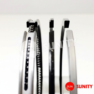 ชุดแหวนลูกสูบเครื่องยนต์ดีเซล TAIWAN SUNITY ขนาด 82 มม. สำหรับเครื่องกำเนิดไฟฟ้ารุ่น L1801/L2002/L2601 - ป้องกันการสึกหรอ ได้รับการรับรองมาตรฐาน ISO9001 - Product Image 1