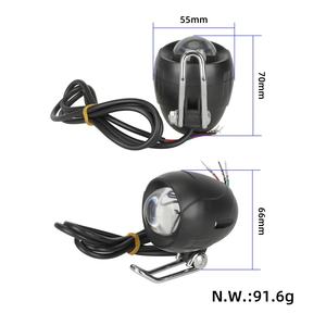 Phare avant LED 12-72V pour scooter Kugoo M4 M2, vélo, lumière de conduite étanche, accessoire - Product Image 4
