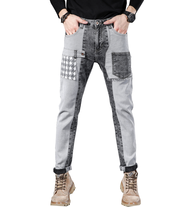 C 9396 Gris Jeans De Tamaño Grande Para Hombres C 9396 Gris Jeans De Tamaño Grande Para Hombres