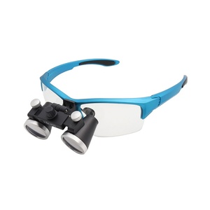 Loupes dentaires portables éclairées avec lumières LED pour lunettes 2,5/3,5x - Product Image 5
